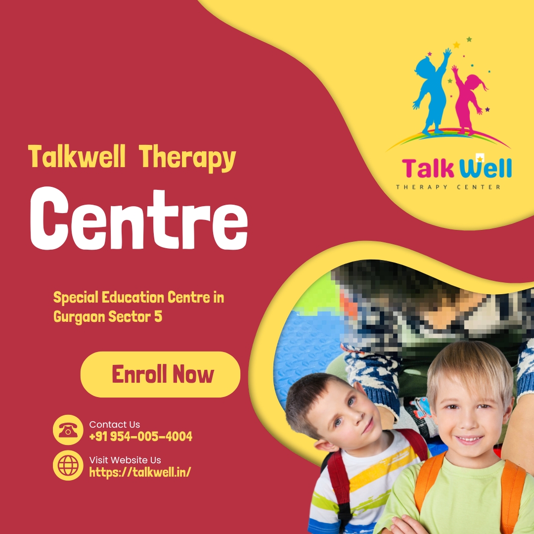 When it comes to finding the best special education therapy centre in Gurgaon Sector 5, Talkwell Therapy Centre stands out as a premier destination for children