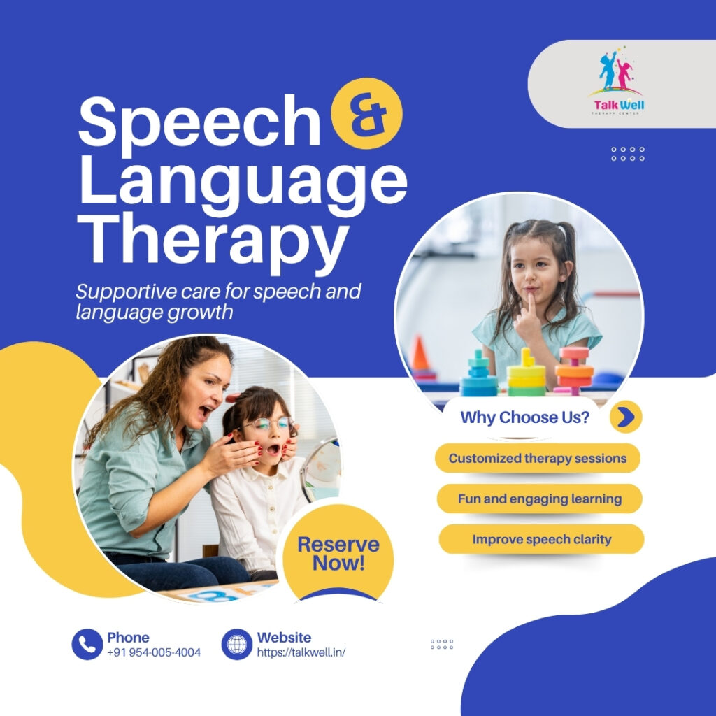 Talkwell Therapy Centre – Home to the Best Speech Therapist in Gurgaon